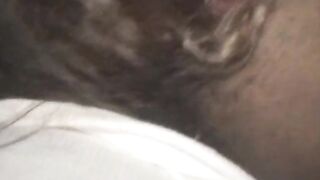 Black Guy Dominates Chubby Girl in Homemade Video