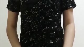 Korean College Girl's Solo Fun