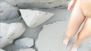 Amateur Couple's North Cyprus Beach Adventure