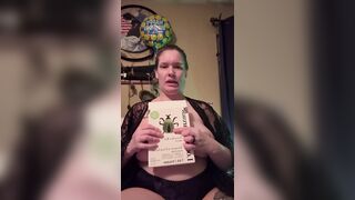 Crocheting topless craft time