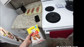 POV: Fucking a Horny Teen's Big Ass until She Orgasms