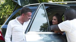 Two Men Hit a Hitchhiker