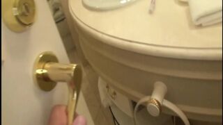 A Smooth-skinned Beauty Shares a Tender Moment Beneath the Warmth of the Shower