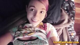 Edging Myself - Solo Teen Babe Fingering Webcam Show