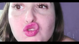 Pink Lipstick Before Leaving the House