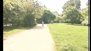 Blonde teen picked up to suck dick and to get her pussy licked