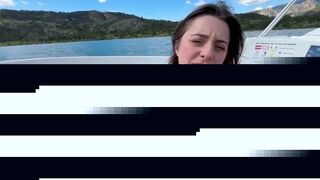 Luna Doll Busty Big Bubble Tits Babe Gets Her Pussy Destroyed On A Boat In The Lake 4