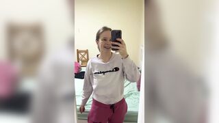 Teen Enjoys Herself in the Evening