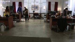 Natalie Norton seduces her colleague after office hours by only3x