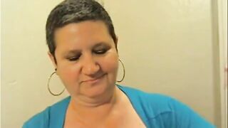 Nasty Amateur Granny on Webcam