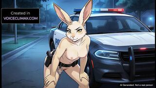 Officer June's Teasing Traffic Stop - Furry Hentai JOI POV