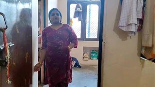Desi neighbor Bhabhi's vigorous fucking
