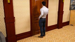 Nursing back to pleasure: married wife is having erotic massage from another guy in her husband's bed ep 6