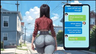My New Girlfriend [ Taboo Hentai Game ] Ep.22 GF Walking Around Like a Pet!