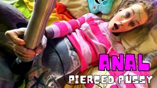 My First Fuck With My New Piercings Gets Fuck Both Holes, ANAL, Bj, POV