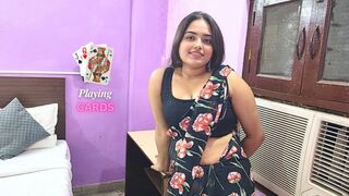 Desi Ayushi Bhabhi Playing Cards Sex Game, Full Hindi Video