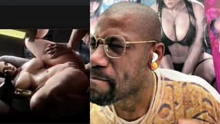 Fat Bald Pussy Elizabeth Getting Anal Fucked by a Thicc Hard Gooner Cock