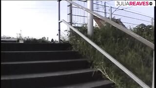 Vegan teen - Giant vegetables in tight hole