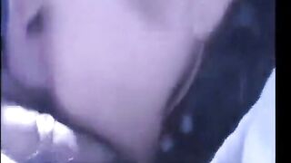 Blonde Amateur Gives a Blowjob in a Car