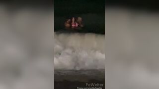 Fernanda Welter Night Orgy At Beach