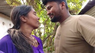 Indian Bhabhi has left her old husband, so she quenched the thirst of her big ass and pussy with the neighbor boy.