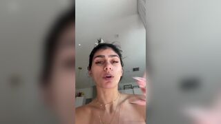 Mia Khalifa Getting Ready For The Day Video