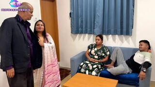 Family-in-law swapping with stepfather and stepson