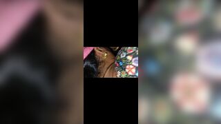 I caught my stepsister masturbating but she asked me to stay