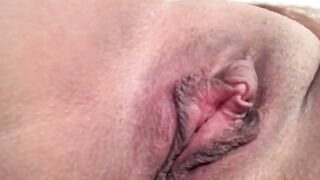 Big Clit Close-Up - Amateur Girl Masturbating