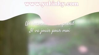 I Surprise This Voyeur - Amateur French Alt Hairy Redhead JOI Exhib Soft Dom Masturbation Forest