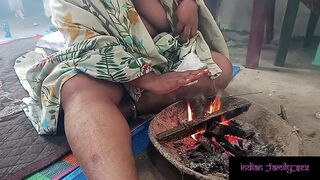 Stepmom and stepson feeling cold