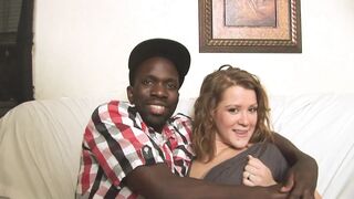 Black guy bangs his personal white slut