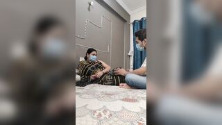 I fucked my friend hot wife at my home