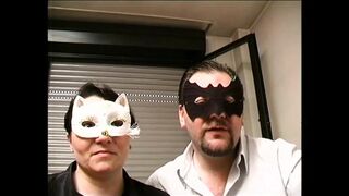 Masked Cougar Takes the Cock!