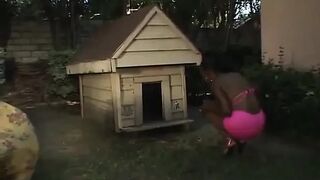 We like to do it in the woods