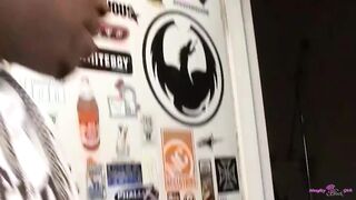 This Big Booty Bitch Wanted to Get a Big Black Dick Deep Inside Her Cunt