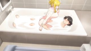 Babe Blonde Gets Creampie In The Shower By Stepbrother - HENTAI