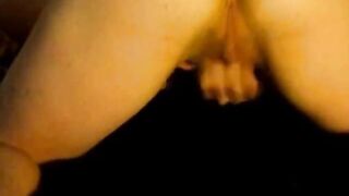 Hairy Webcam Girl Shows Her Big Clit Up Close