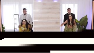 Yasmina Khan And Aaliyah Yasin Desi Sluts Swap Cock