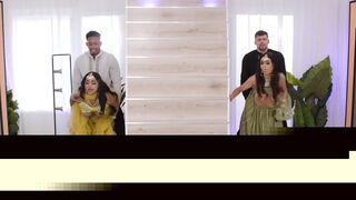 Yasmina Khan And Aaliyah Yasin Desi Sluts Swap Cock