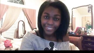 Thick Ebony BBW on Webcam