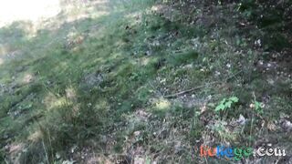 Risky Public Blowjob with a Blonde Amateur Babe