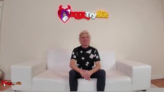 Mia James New Couch Sex With Fan