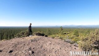 Public Blowjob on a Mountain Top