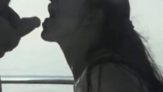 Deutscher Amateur reifen mit schlaffen Brüsten aus