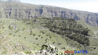 German Amateur Blowjob with a View