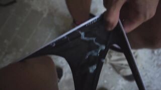 Redhead Teen Masturbates in Abandoned Building with a Sex Toy