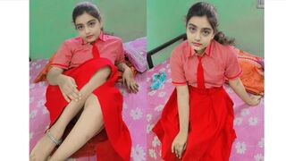 Beautiful Desi School girl tight pussy fuck in OYO hotel MMS, Desi Village School girl sex with her BF hindi audio Xxxx