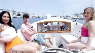 Phat booties to fuck for the lucky captain