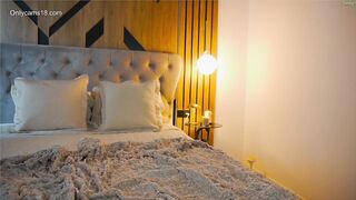 Oiled up blue eyed german beauty Anna nude